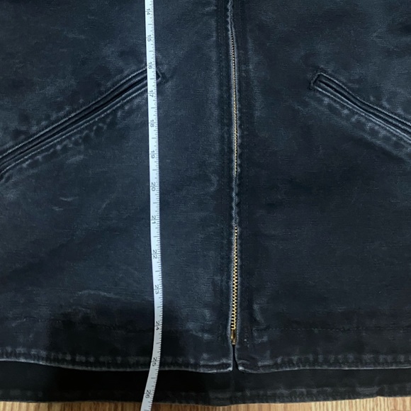 Carhartt Jacket Blue Size S (4/6) Fur Lining Vintage - Picture 5 of 6